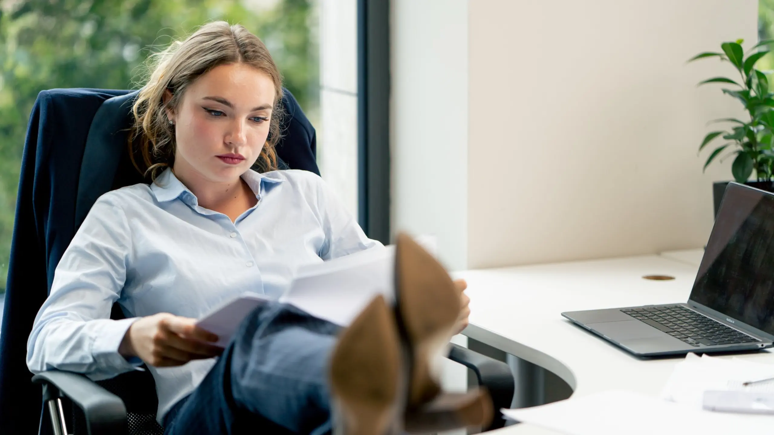 Professional tax preparation workspace